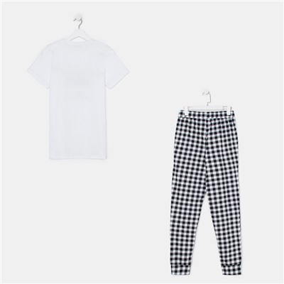 Пижама женская (футболка, брюки) KAFTAN Boss, размер 40-42