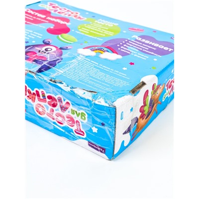 УЦЕНКА Тесто для лепки в коробке, тесто 1800 г, 18 цветов, 21форма, скалка, 1/5