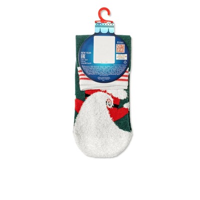 Носки детские CONTE-KIDS Новогодние носки с пушистой нитью «Enjoy Xmas»