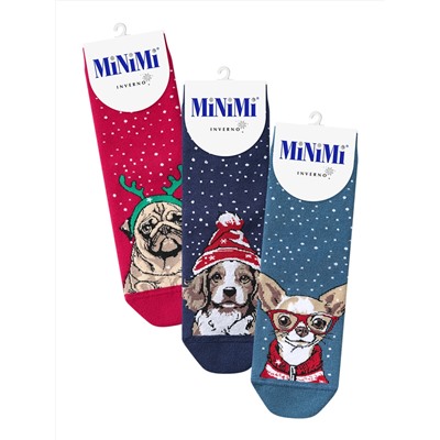 Minimi Носки MINI INVERNO 3300-9 (собаки)