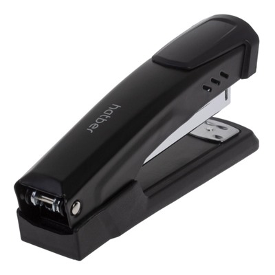 Степлер 24/6, 26/6, 24/8 на 50 листов Темная материя металлический черный (085949) Хатбер