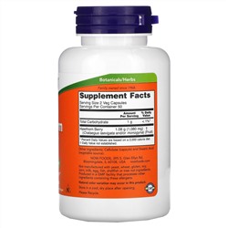 Now Foods, ягоды боярышника, 540 мг, 100 вегетарианских капсул