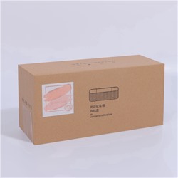 Органайзер для хранения, с крышкой, 3 секции, 21×8×9 см, цвет белый, розовое-золото