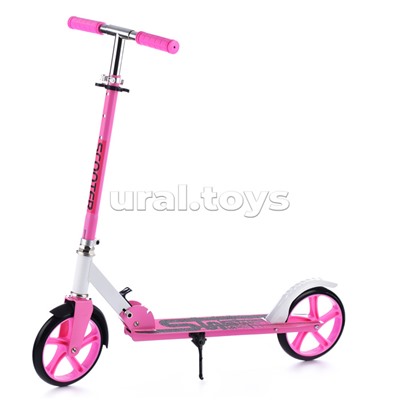 Самокат 2-х кол., розовый, PU/ 200 мм, ABEC 7, в коробке