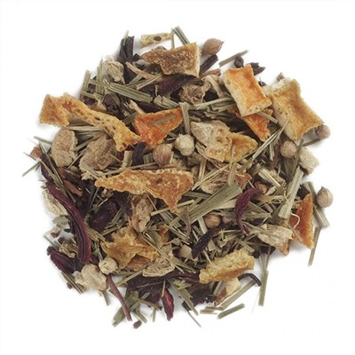 Frontier Natural Products, травяной чай, лимон и имбирь, 453 г (16 унций)