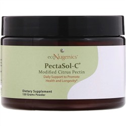 Econugenics, PectaSol-C, модифицированный цитрусовый пектин, порошок, 150 г