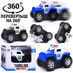 Машина-перевертыш "Полиция" в коробке