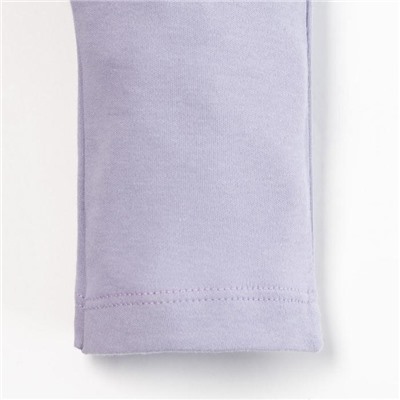 Комбинезон с бантиком для девочки «Крошка Я» BASIC LINE, рост 74-80 см, сиреневый