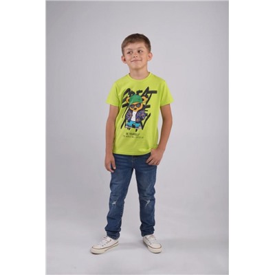 Футболка детская для мальчиков Acid арт.7173820 (Зеленый)