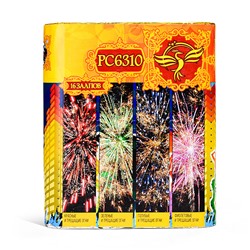 Батарея салютов "Ритм жизни" (0,8" х 16 залп.) * в кор. 24 шт.