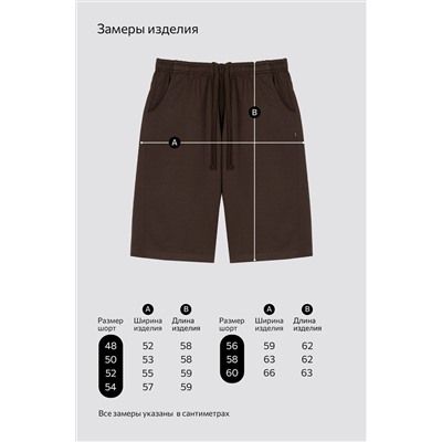 Мужские шорты из футера двухнитки Happyfox