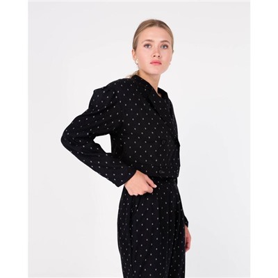 Брюки чиносы женские MINAKU: Green trend, чёрные, размер 44