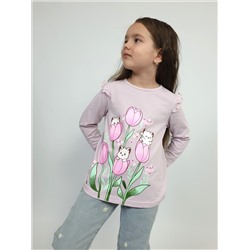 4-126-1. (Джемпер для девочки, Лунева )