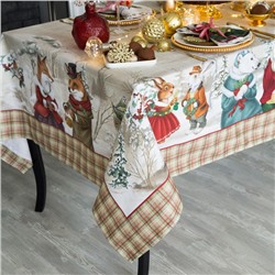 УЦЕНКА Скатерть Этель "Winter holidays"150х220см +/-3см с ГМВО, хл100%
