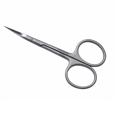 YOKO Ножницы маникюрные для кутикулы изогнутые / Premium Series SN 102, матовые, ручная заточка, 10 см 5856