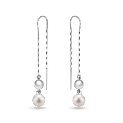 Серьги, жемчуг swarovski, V66231