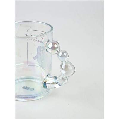 Кружка новогодняя стеклянная «Сказочных моментов», 350 мл, голография