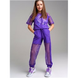 Брюки трикотажные для девочек