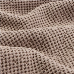 Полотенце вафельное SL HOME: Linen «Саббиа», 40×70 см, бежевое
