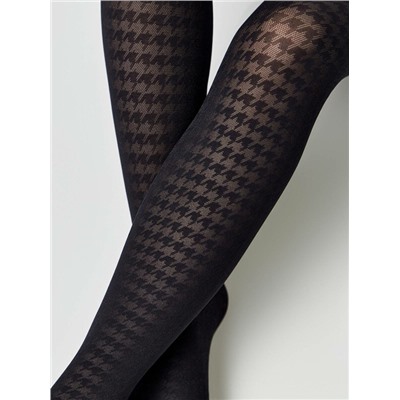 Нарядные CONTE CHANEL Колготки с рисунком «гусиная лапка»