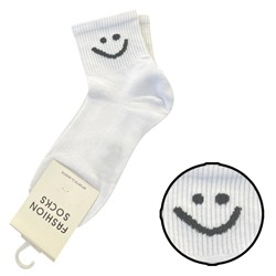 Хлопковые носки FASHION SOCKS (белые и чёрные)