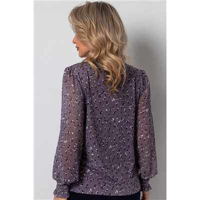 Блузка женская  7053/30/Серо-сиреневый