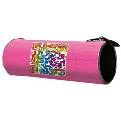 Пенал-тубус 195х85 мм ПТ-02 "ТЫ МОЛОДЕЦ" большой, печать на ткани Пчелка