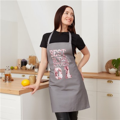 Фартук Этель Best in the kitchen 60×70 см, 100% хлопок, репс 210 г/м²