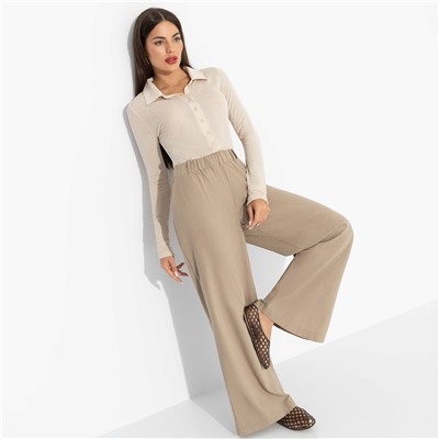 Брюки‑палаццо, Легкость льна