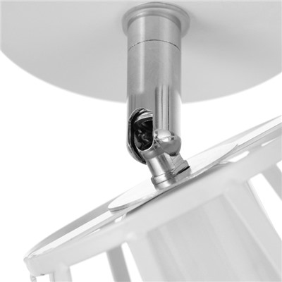 Спот «Овал» Е27 40 Вт белый 14×23 см