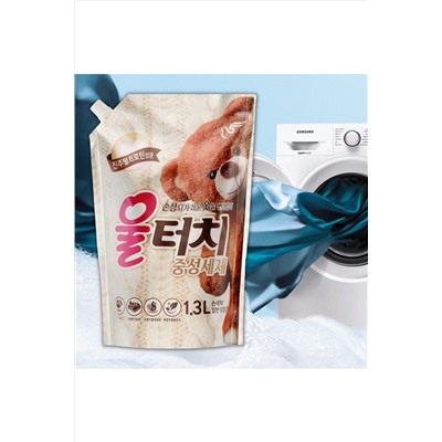 PIGEON Гель для стирки шерстяных и деликатных тканей / Wool Touch Soft Pearl, 1300 мл KRISTALLER, 1202897