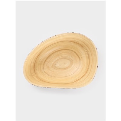 Миска, 20×15×6.5 см, бамбук