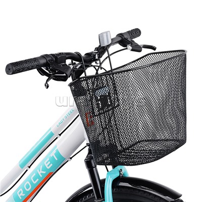 Велосипед 26" Rocket lady Steel 26, цвет белый/бирюзовый, размер 17"