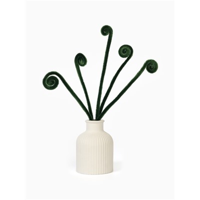 Синельная проволока, набор 100 штук, зелёная, 30 см