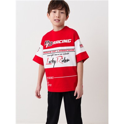 Комплект трикотажный для мальчиков: фуфайка (футболка), брюки