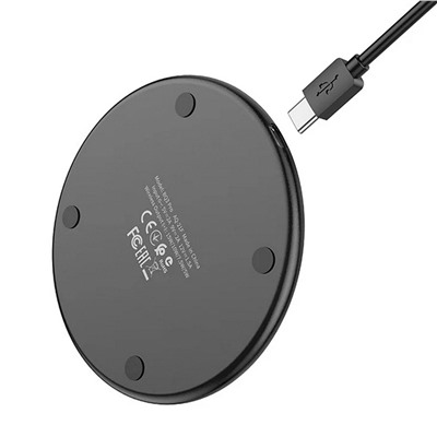 ЗУ Сетевое Беспроводное Borofone BQ3 Pro Type-C 15W (100 см) (black)