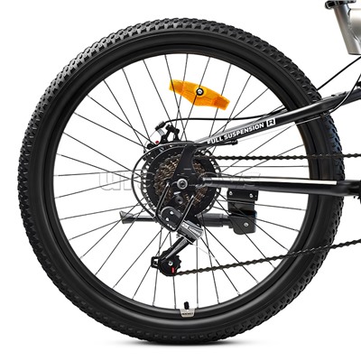 Велосипед 24" Rocket Azkar Pro, цвет серый, размер 15"