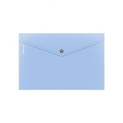 Папка с кнопкой  А4 140мкм 61141 Matt Pastel Bloom непрозрачный, ассорти ErichKrause