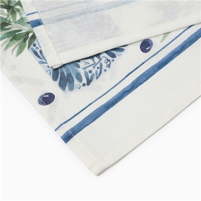 Фартук «Этель» Olives, 60×70 см, 100% хлопок, репс 220 г/м²