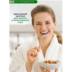 Готовый завтрак Кукурузный "Хрустлайт" банановый / 100 г / ТМ Сибирская клетчатка