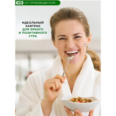 Готовый завтрак Кукурузный "Хрустлайт" банановый / 100 г / ТМ Сибирская клетчатка