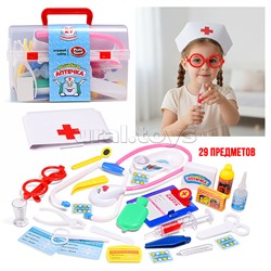 Набор доктора "Волшебная аптечка", в чемодане (29 предметов)