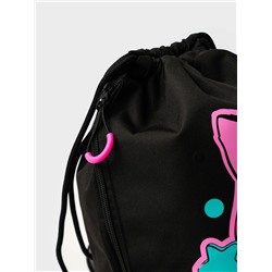 Сумка-мешок текстильная для девочек