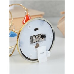 Новогоднее украшение Елка 19 см разноцветная / NG-01/3 /уп 96/Новый год