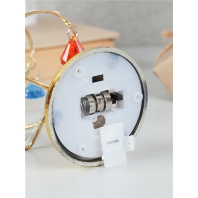 Новогоднее украшение Елка 19 см разноцветная / NG-01/3 /уп 96/Новый год