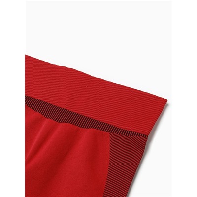 Легинсы спортивные женские MINAKU: SPORTLY, красные, размер 42-44