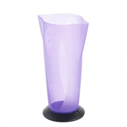 Dewal Мерный стакан прорезиненный с 2 носиками T-004lavender, 250 мл 22473