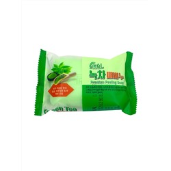 EKEL - МЫЛО ОТШЕЛУШИВАЮЩЕЕ С ЭКСТРАКТОМ ЗЕЛЕНОГО ЧАЯ PEELING SOAP GREEN TEA, 150 ГР