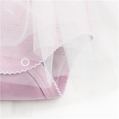 Боди с юбкой «Крошка Я» Little mama, рост 80-86 см