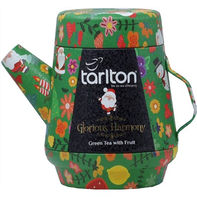 TARLTON. Новый год. Teapot Green Fruit 100 гр. жест.банка